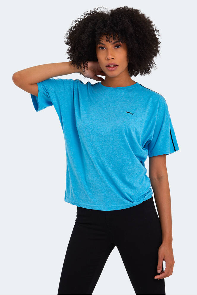 Slazenger MOYNA Kadın Kısa Kollu T-Shirt Mavi
