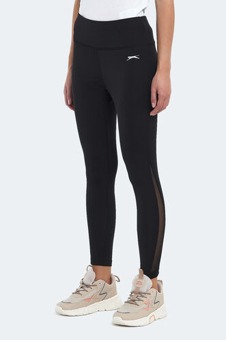 Slazenger NADA Kadın Fitness Tayt Siyah - Thumbnail