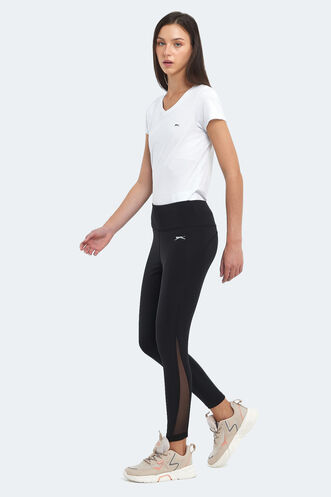 Slazenger NADA Kadın Fitness Tayt Siyah - Thumbnail