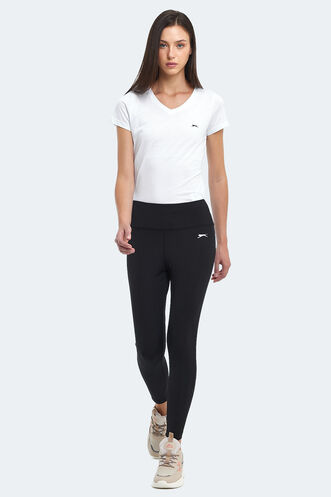 Slazenger NADA Kadın Fitness Tayt Siyah - Thumbnail