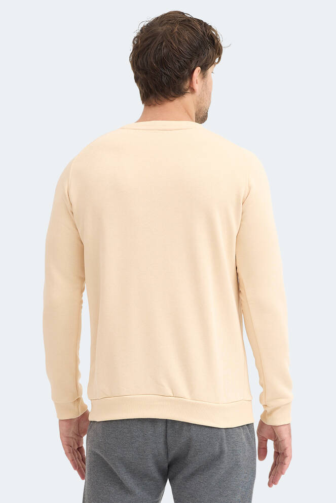 Slazenger NADAV Erkek Bej Sweatshırt