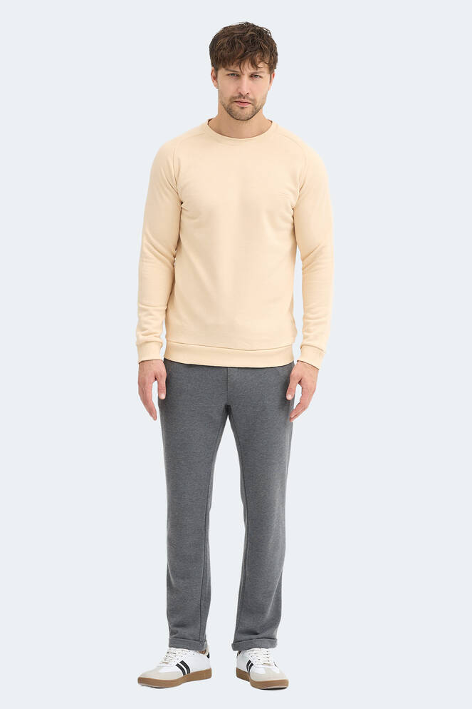 Slazenger NADAV Erkek Bej Sweatshırt