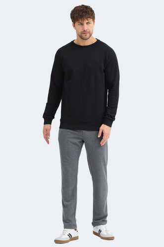 Slazenger NADAV Erkek Siyah Sweatshırt - Thumbnail