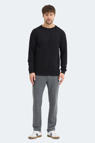 Slazenger NADAV Erkek Siyah Sweatshırt - Thumbnail