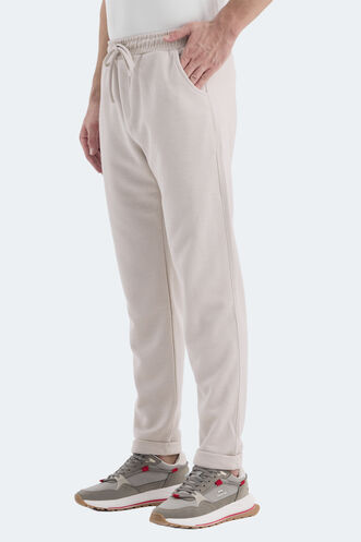 Slazenger NADICA Men's Sweatpants Beige - Thumbnail