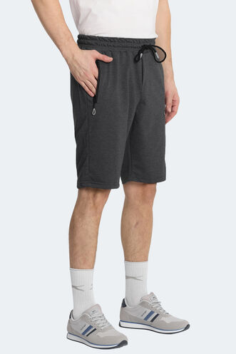 Slazenger NAGI IN Erkek Cepli Antrasit Şort - Thumbnail