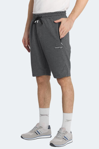 Slazenger - Slazenger NAGI Erkek Şort Koyu Gri
