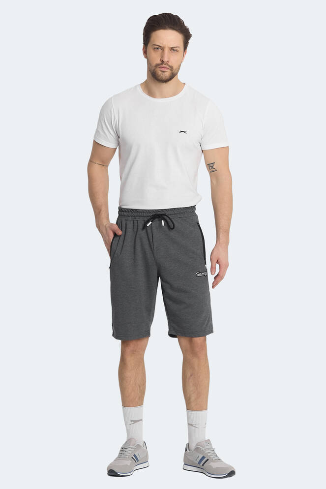 Slazenger NAGI IN Erkek Cepli Koyu Gri Şort