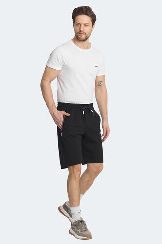 Slazenger NAGI Men's Shorts Black - Thumbnail