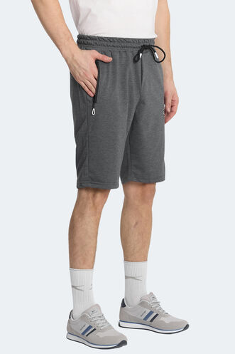 Slazenger NAGI Men's Shorts Dark Grey - Thumbnail