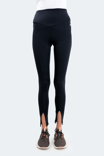 Slazenger NAILA Women's Fitness Tights Navy - Thumbnail
