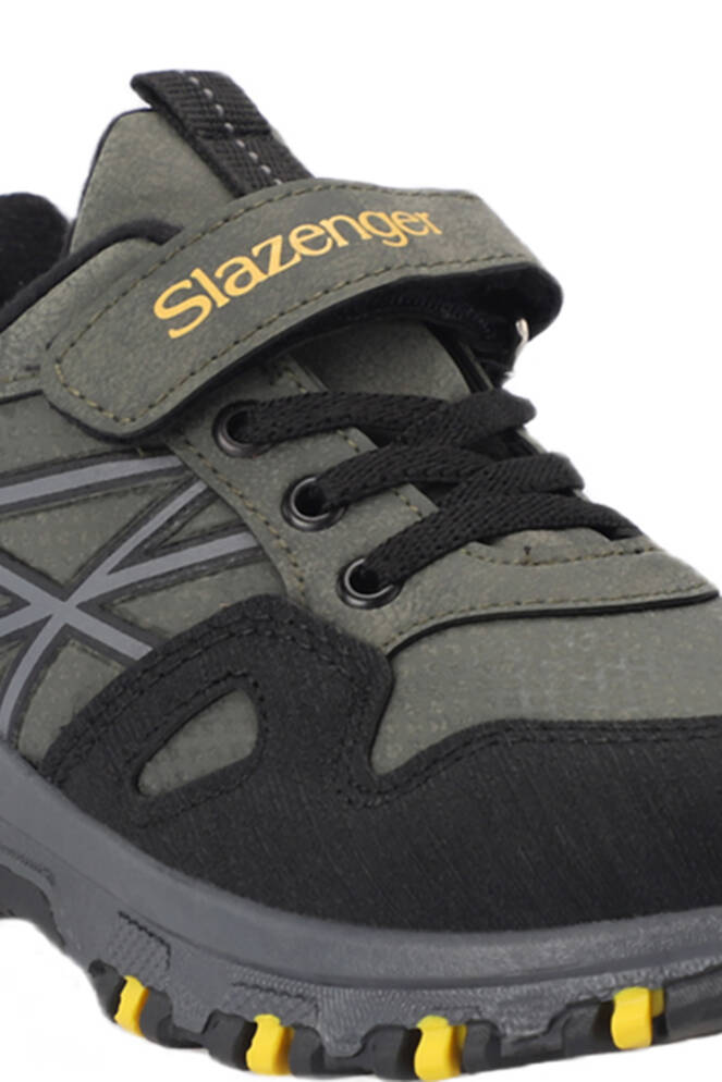 Slazenger NALA Erkek Çocuk Cırt Cırtlı Haki Günlük Spor Ayakkabısı