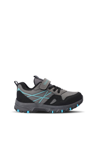 Slazenger - Slazenger NALA Sneaker Erkek Çocuk Ayakkabı Koyu Gri