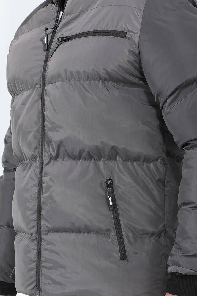 Slazenger NALDO Erkek Mont Koyu Gri