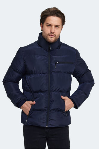 Slazenger - Slazenger NALDO IN Erkek Lacivert Mont & Kaban