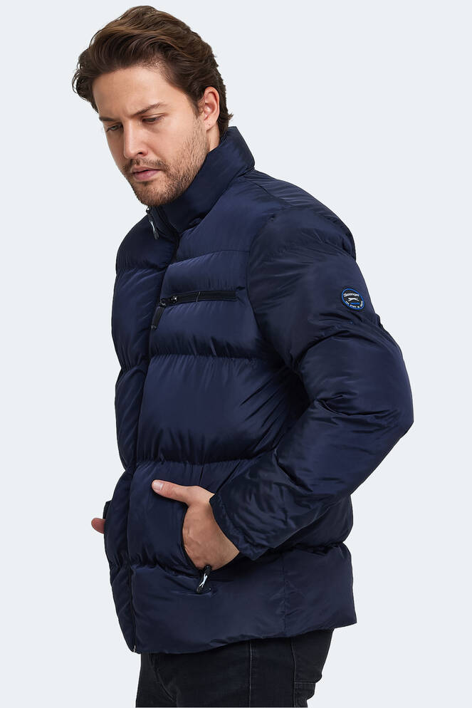 Slazenger NALDO IN Erkek Lacivert Mont & Kaban