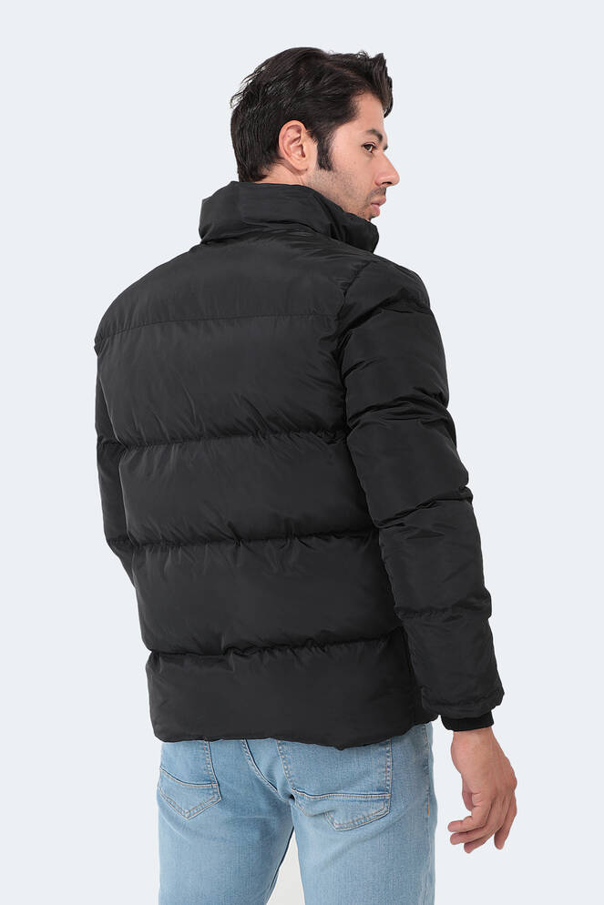 Slazenger NALDO IN Erkek Siyah Mont & Kaban