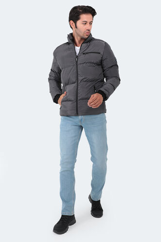 Slazenger NALDO Men's Jacket Dark Grey - Thumbnail