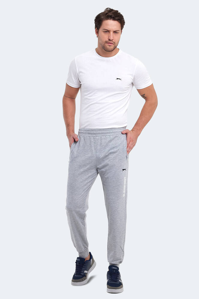 Slazenger NAME MT Erkek Gri Eşofman Altı