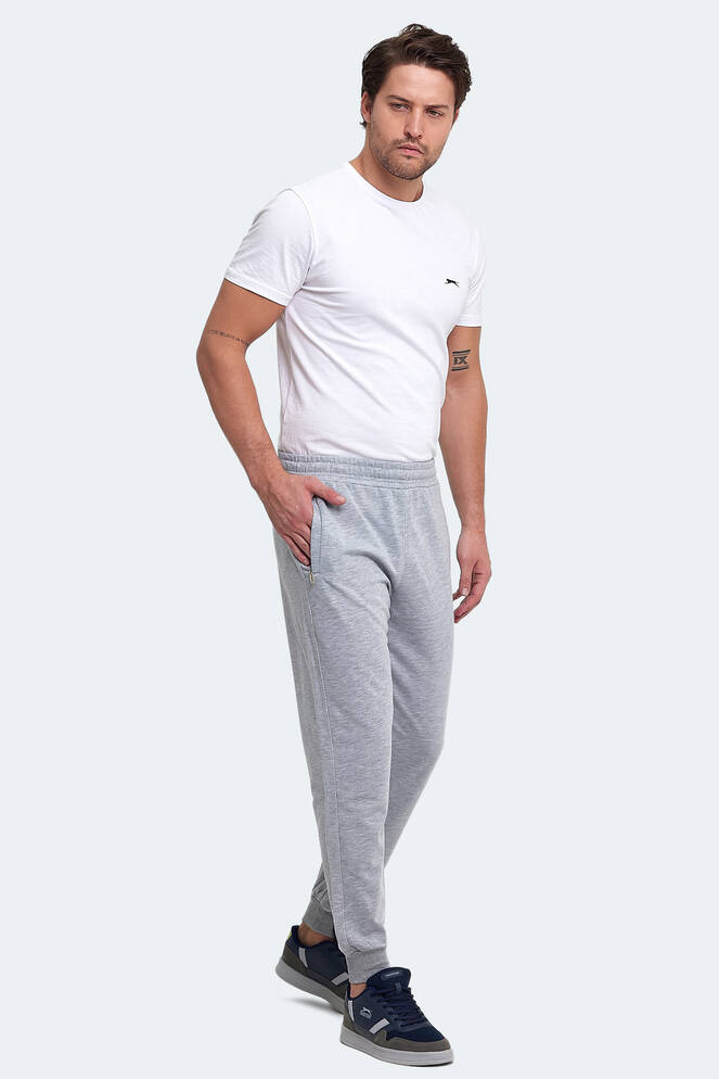 Slazenger NAME MT Erkek Gri Eşofman Altı