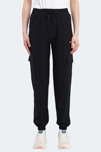 Slazenger NAPOLEON Women's Tracksuit Bottom Black - Thumbnail