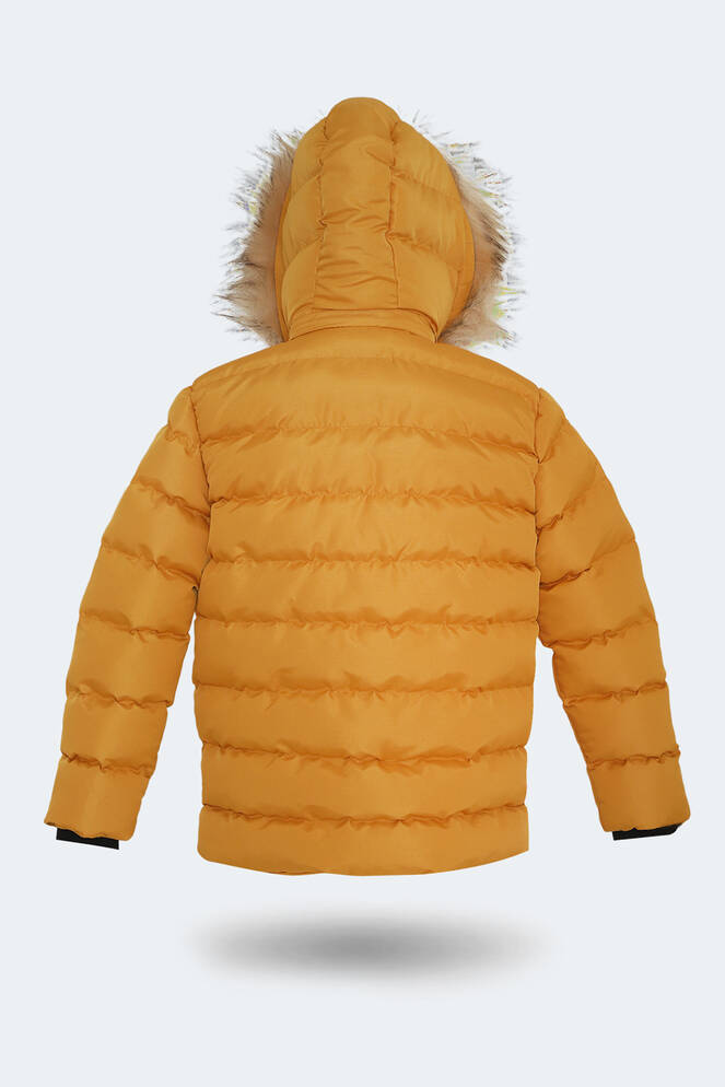 Slazenger NAPOLI Unisex Çocuk Palto & Ceket Hardal
