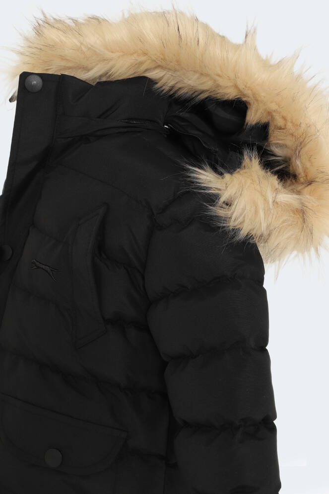 Slazenger NAPOLI Unisex Çocuk Palto & Ceket Siyah Slazenger NAPOLI Unisex Çocuk Palto & Ceket Siyah