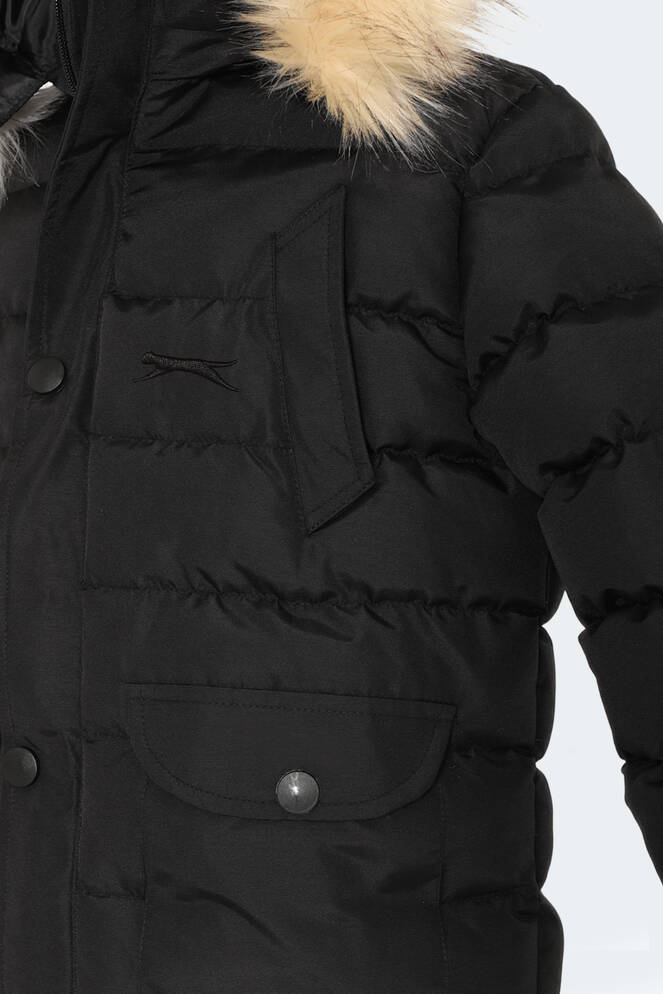 Slazenger NAPOLI Unisex Kids Coat & Jacket Black Slazenger NAPOLI Unisex Kids Coat & Jacket Black