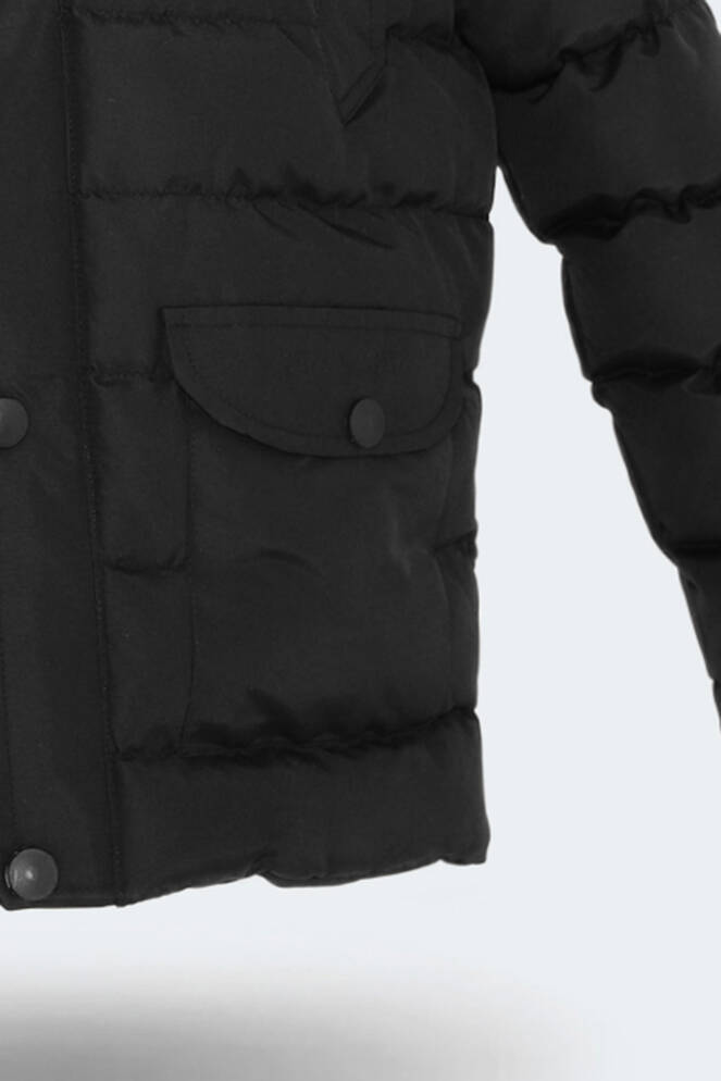 Slazenger NAPOLI Unisex Kids Coat & Jacket Black Slazenger NAPOLI Unisex Kids Coat & Jacket Black