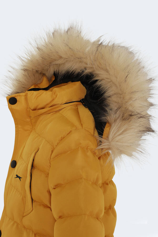 Slazenger NAPOLI Unisex Kids Coat & Jacket Yellow Slazenger NAPOLI Unisex Kids Coat & Jacket Yellow