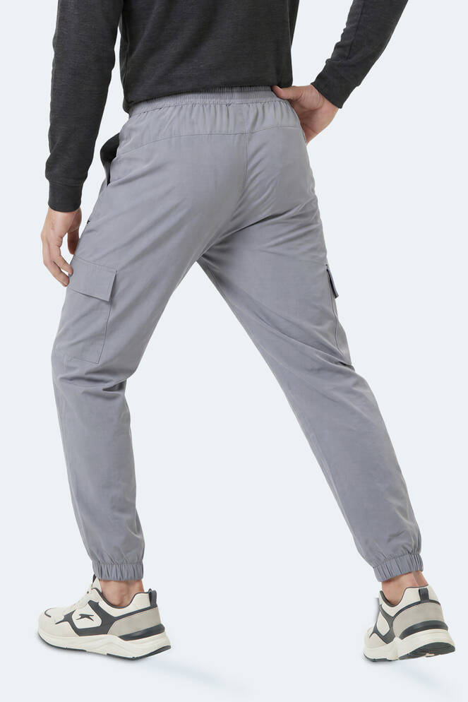 Slazenger NAPOLLA IN Erkek Cepli Gri Eşofman Altı