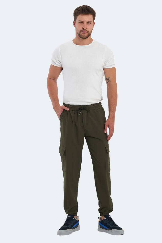 Slazenger NAPOLLA Erkek Eşofman Altı Zeytin Yeşili