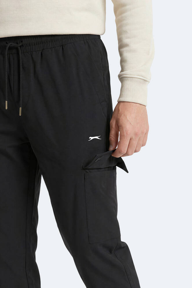 Slazenger NAPOLLA IN Erkek Cepli Siyah Eşofman Altı