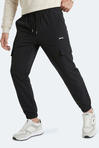 Slazenger NAPOLLA Men's Sweatpants Black - Thumbnail