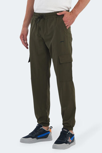 Slazenger NAPOLLA Men's Sweatpants Olive - Thumbnail