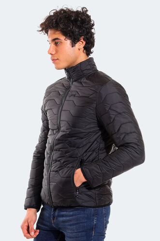 Slazenger NASEEM Men's Coat Black - Thumbnail