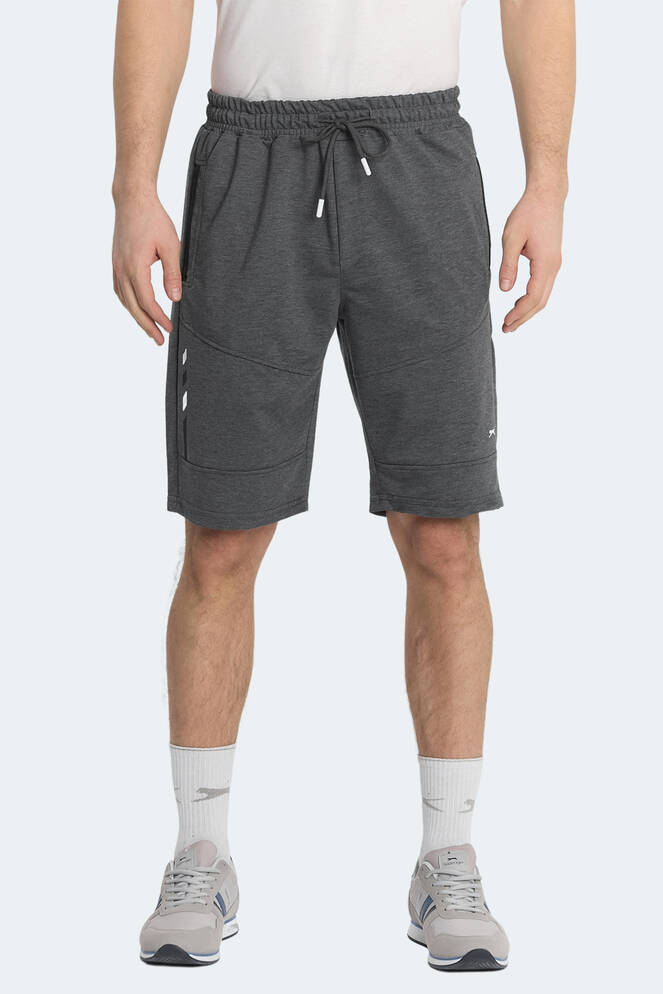 Slazenger NASIM IN Erkek Cepli Koyu Gri Şort