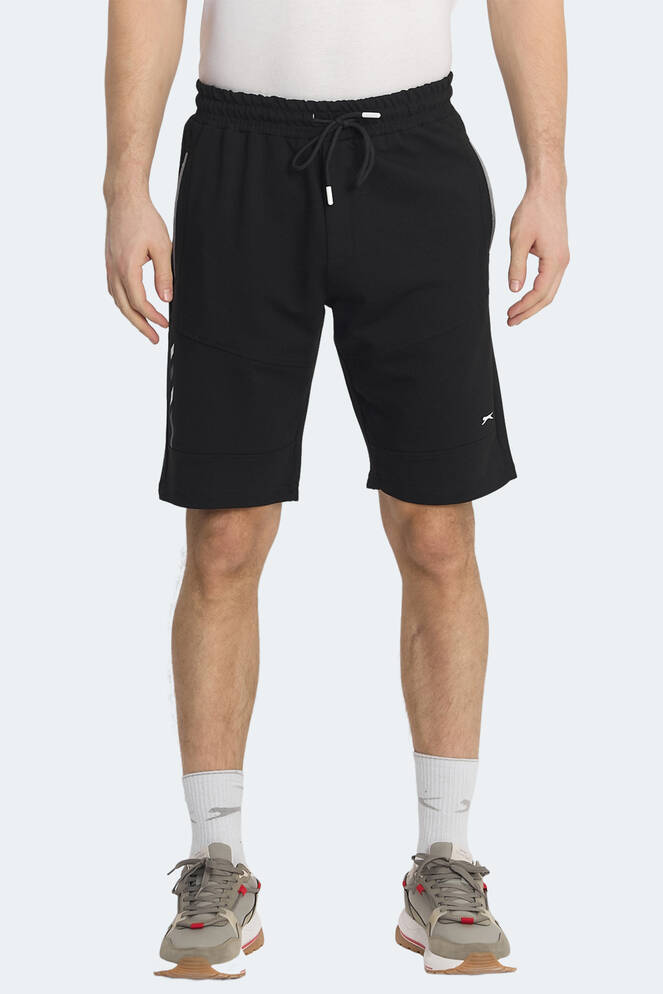 Slazenger NASIM IN Erkek Cepli Siyah Şort