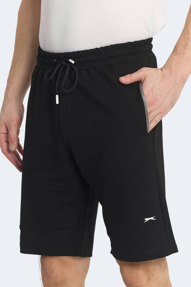 Slazenger NASIM IN Erkek Cepli Siyah Şort