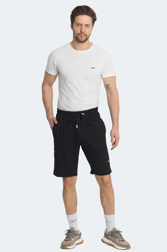 Slazenger NASIM Men's Shorts Black - Thumbnail