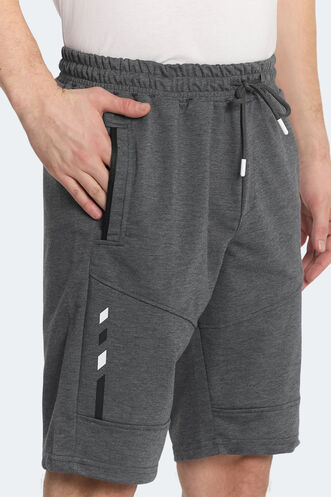 Slazenger NASIM Men's Shorts Dark Grey - Thumbnail