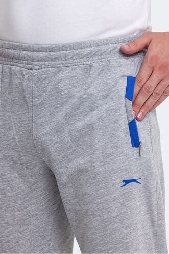 Slazenger NASSEM MT Men's Tracksuit Bottoms Gray - Thumbnail