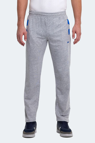 Slazenger NASSEM MT Men's Tracksuit Bottoms Gray - Thumbnail