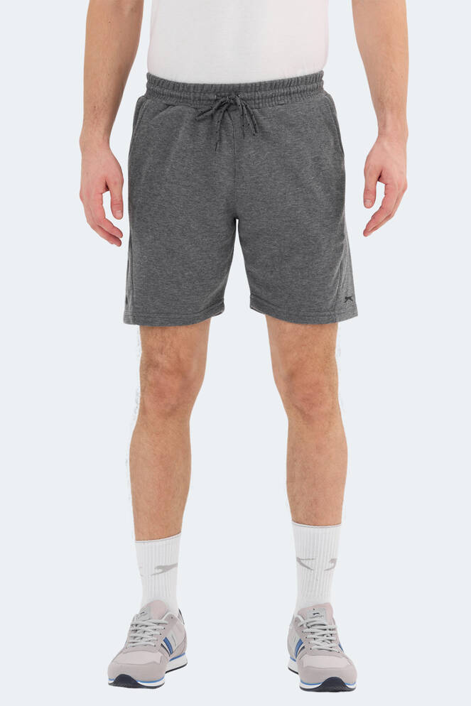 Slazenger NASTYA IN Erkek Cepli Koyu Gri Şort