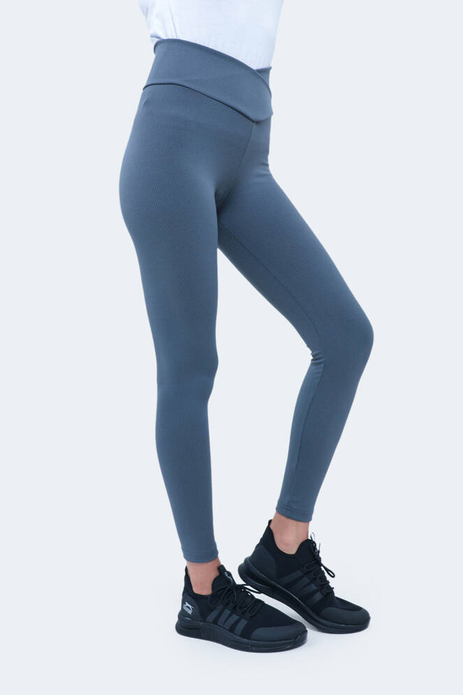 Slazenger NATALIE Kadın Fitness Tayt Koyu Gri