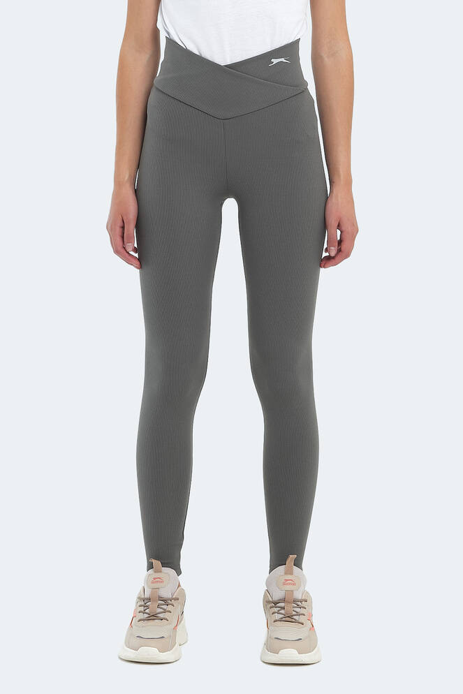 Slazenger NATALIE Women's Fitness Tights Khaki