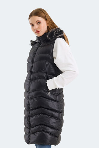 Slazenger NATE Women's Vest Black - Thumbnail