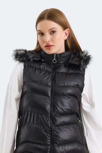 Slazenger NATE Women's Vest Black - Thumbnail