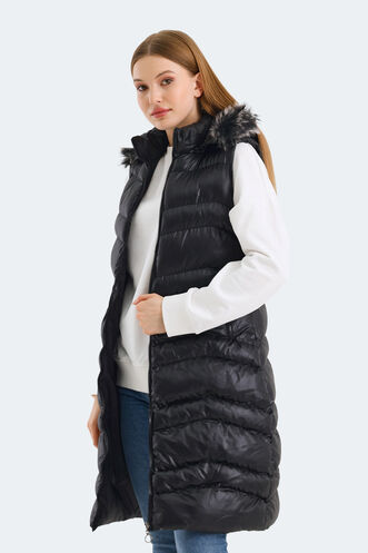 Slazenger NATE Women's Vest Black - Thumbnail