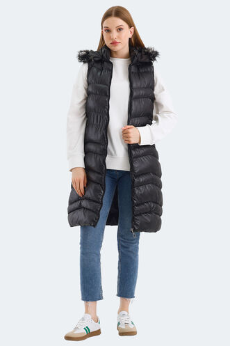 Slazenger NATE Women's Vest Black - Thumbnail